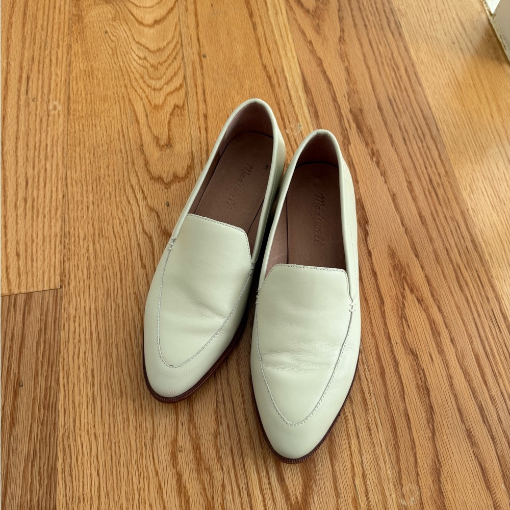 Women's Cream Loafers